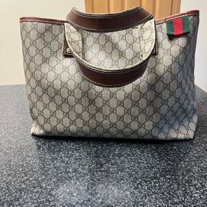 Authentic Gucci tote bag
